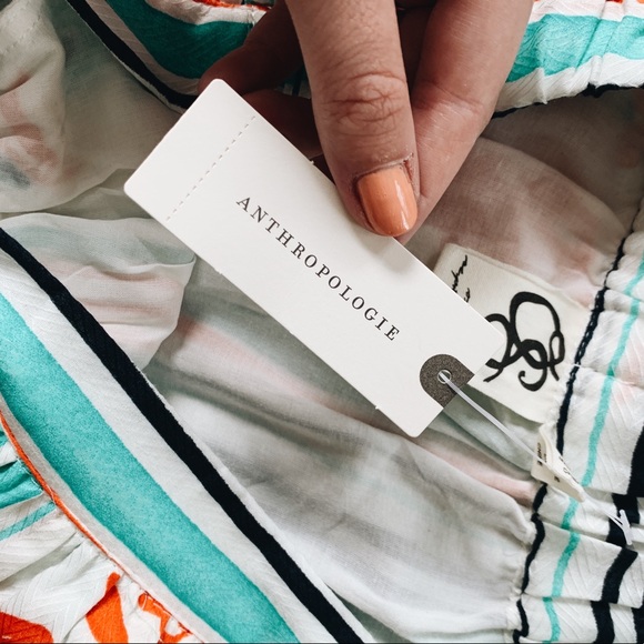 💀BOGO FREE NWT Anthropologie midi skirt - Picture 7 of 7